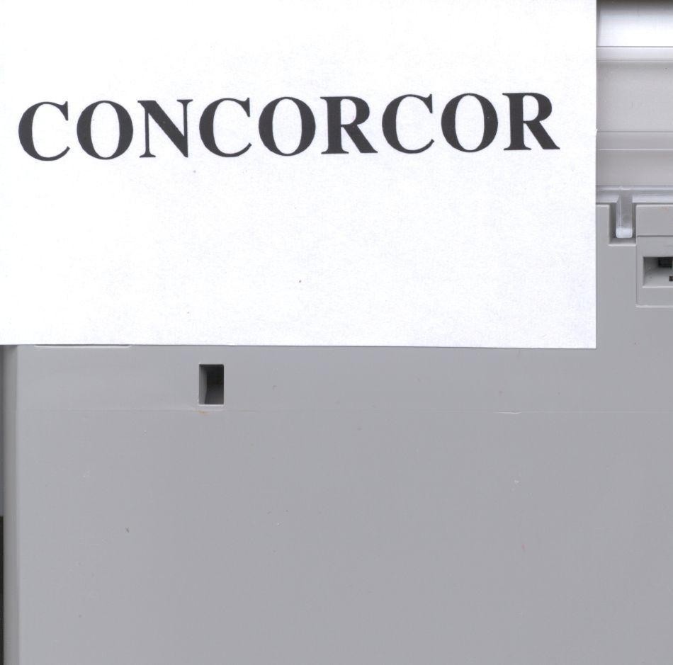 Mẫu nhãn hiệu CONCORCOR