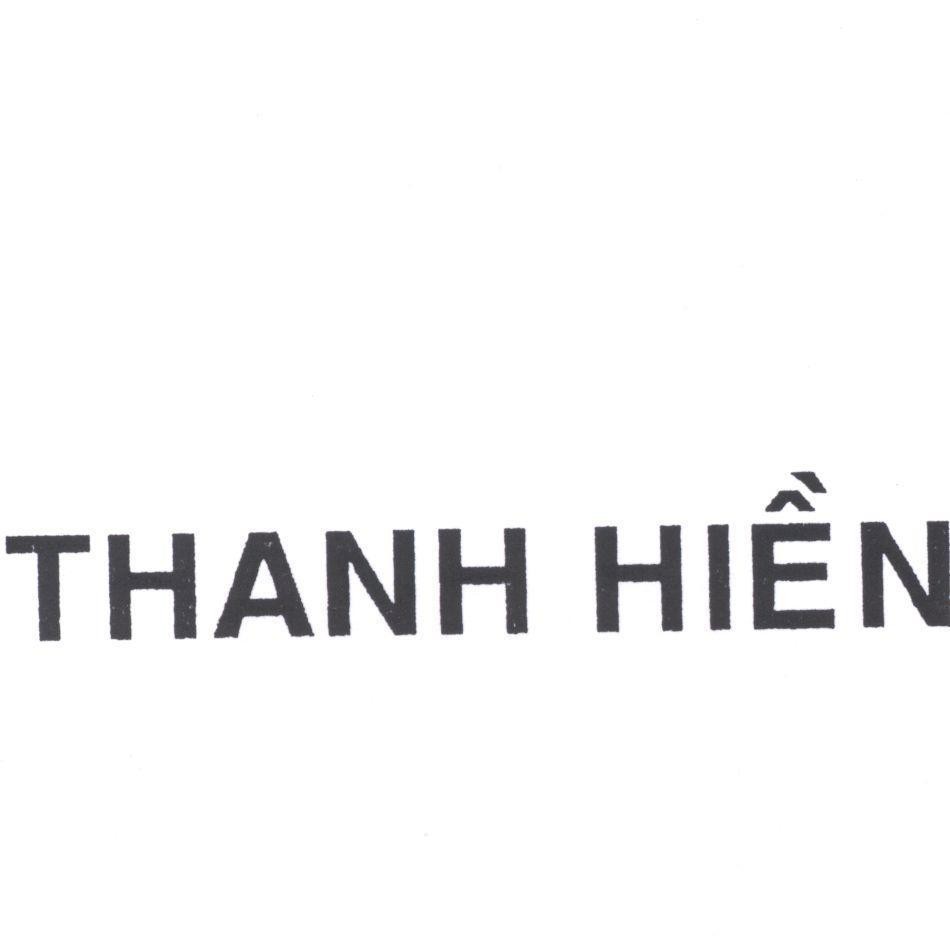 Mẫu nhãn hiệu THANH HIền