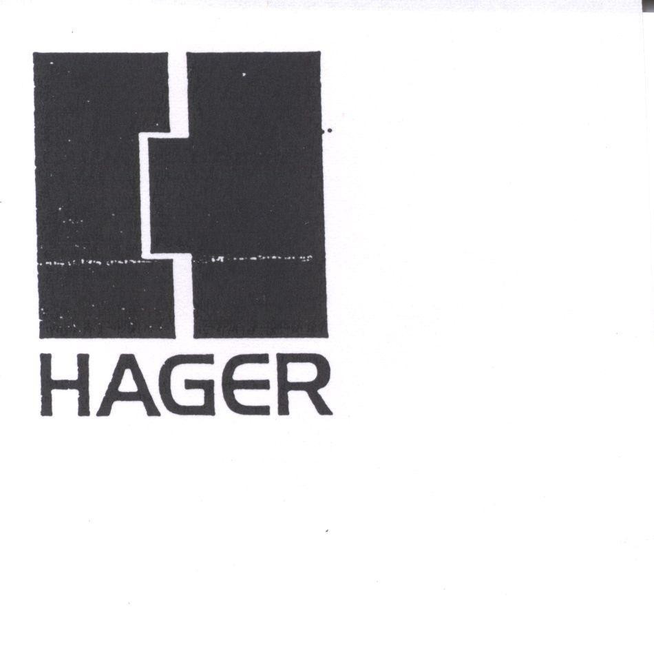 Mẫu nhãn hiệu H HAGER