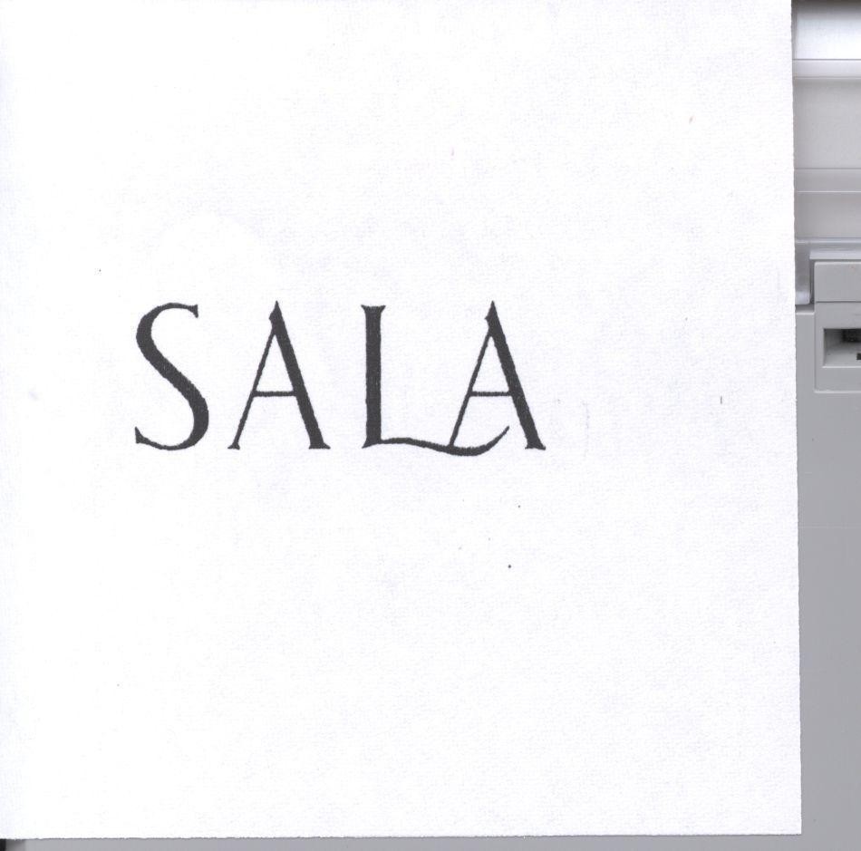 Mẫu nhãn hiệu SALA