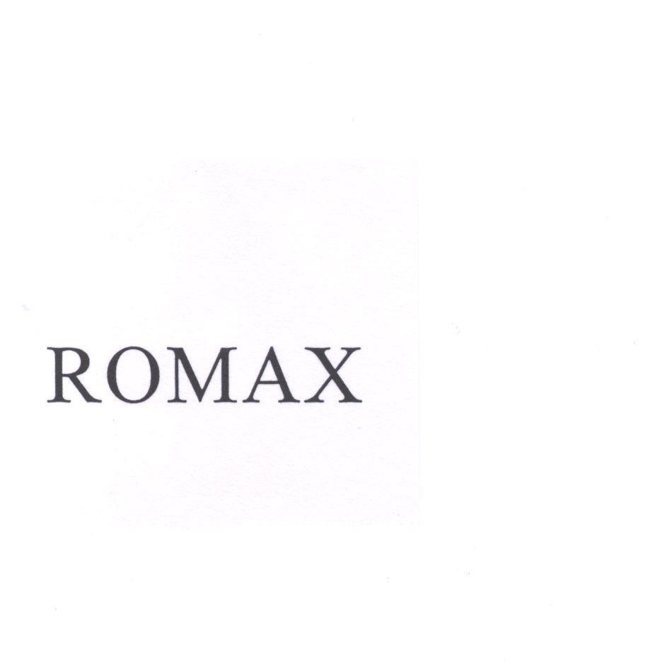 Mẫu nhãn hiệu ROMAX