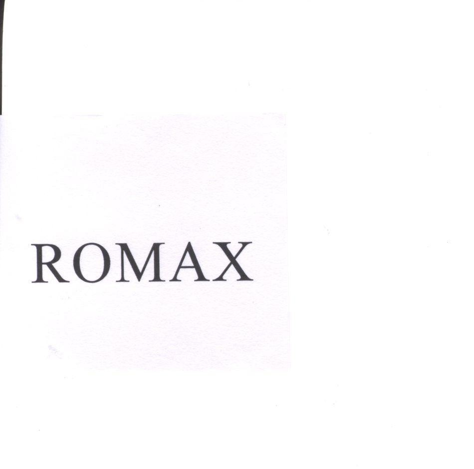Mẫu nhãn hiệu ROMAX