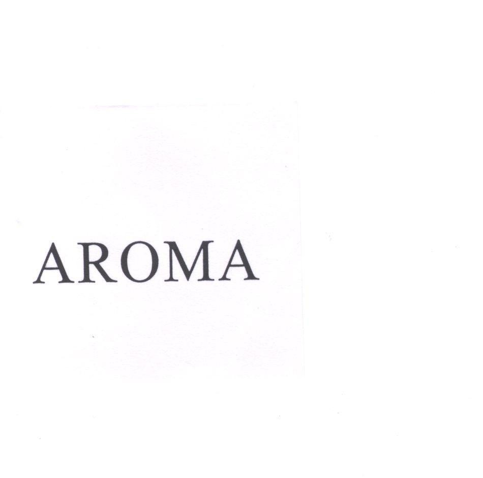 Mẫu nhãn hiệu AROMA