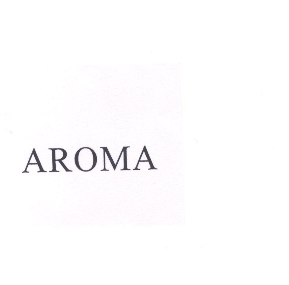 Mẫu nhãn hiệu AROMA
