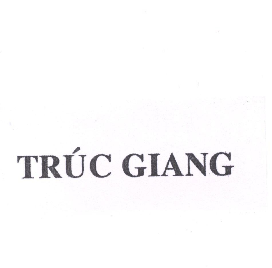 Mẫu nhãn hiệu TRúC GIANG