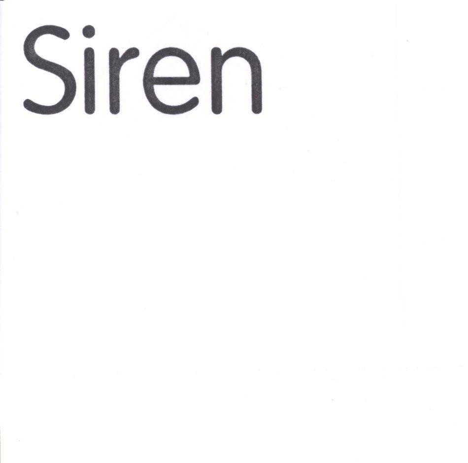 Mẫu nhãn hiệu Siren