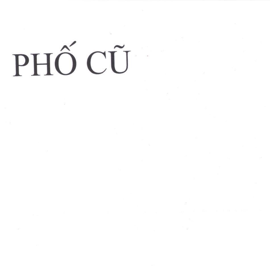 Mẫu nhãn hiệu Phố Cũ