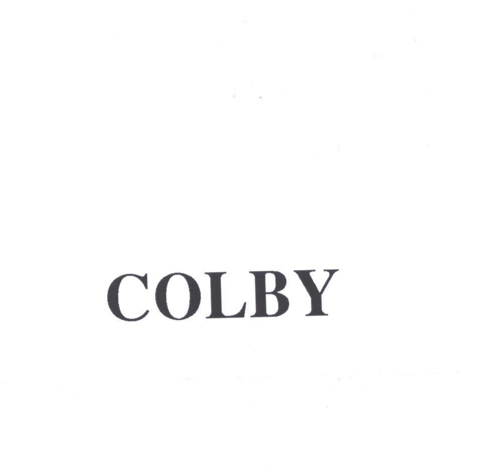 Mẫu nhãn hiệu COLBY