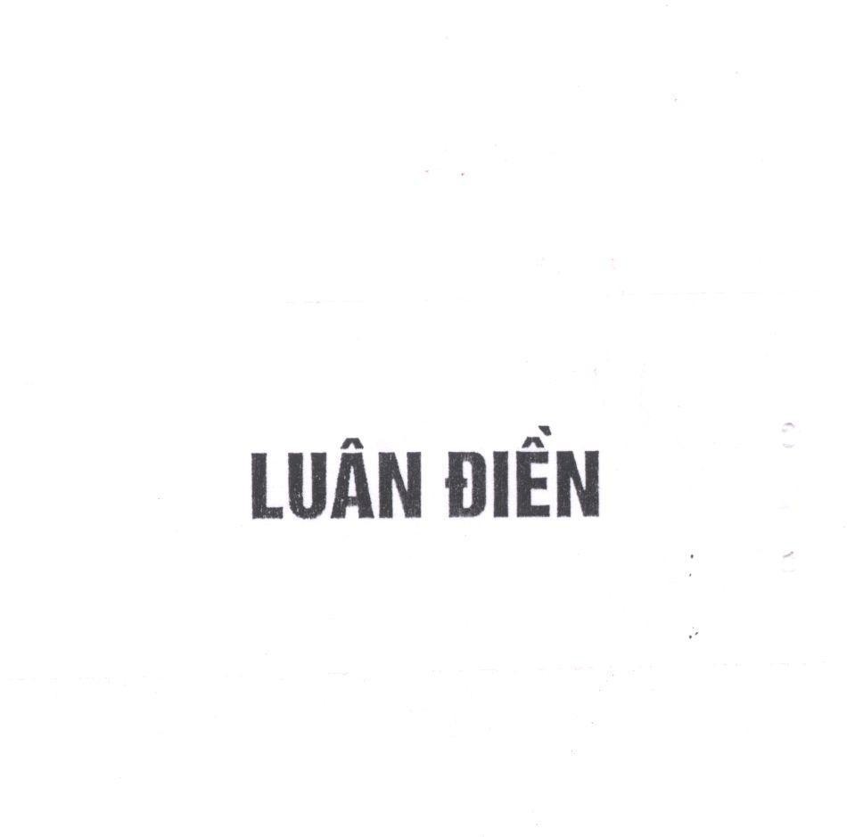 Mẫu nhãn hiệu LUÂN ĐIÊN