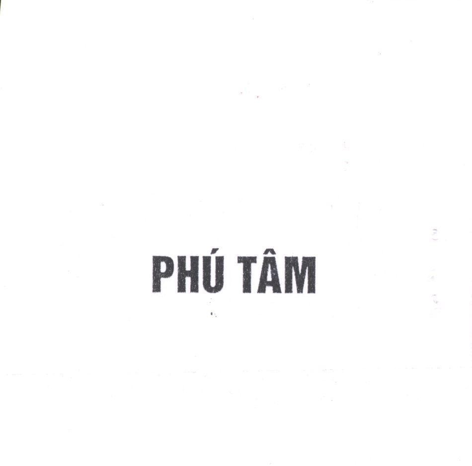 Mẫu nhãn hiệu Phú Tâm