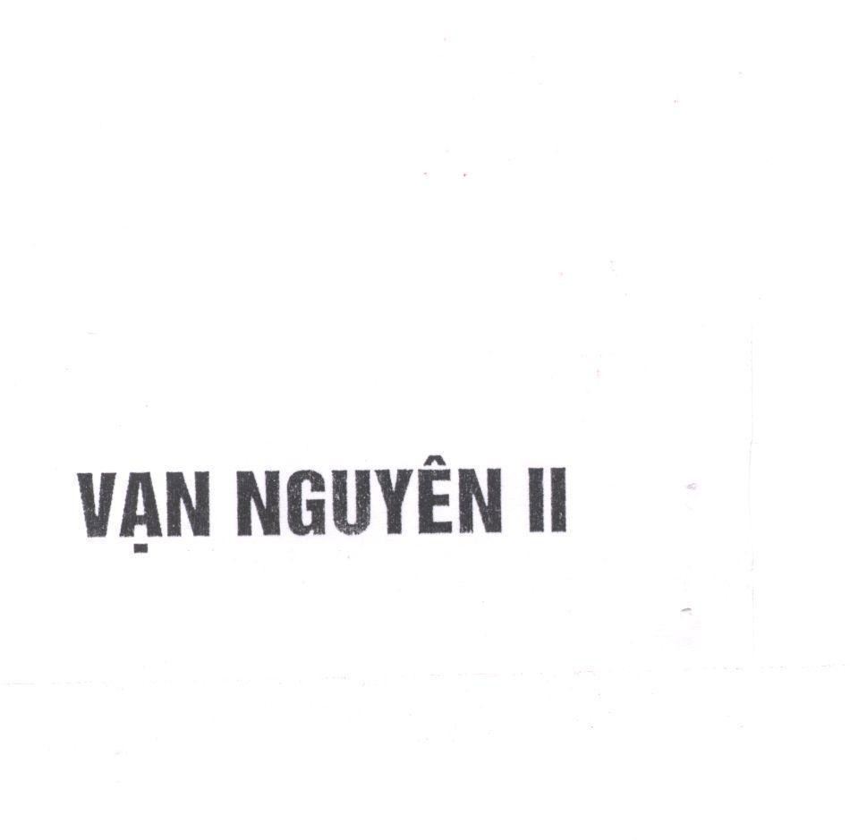 Mẫu nhãn hiệu VạN NGUYÊN II