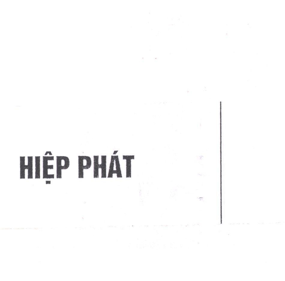 Mẫu nhãn hiệu Hiệp Phát