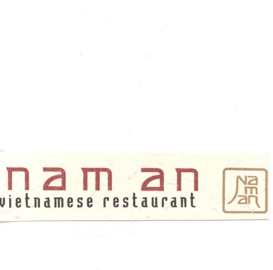 Mẫu nhãn hiệu nam an VIETNAMESE RESTAURANT