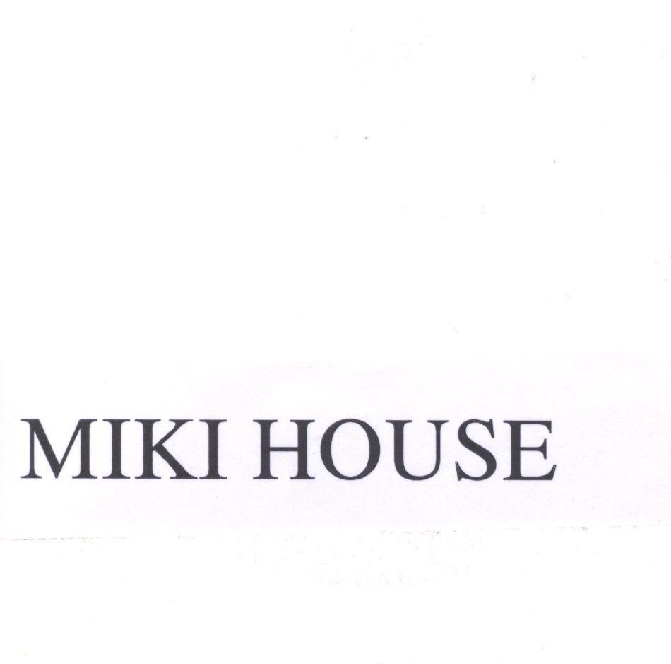 Mẫu nhãn hiệu MIKI HOUSE