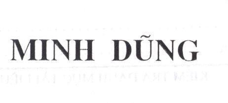 Mẫu nhãn hiệu Minh Dũng
