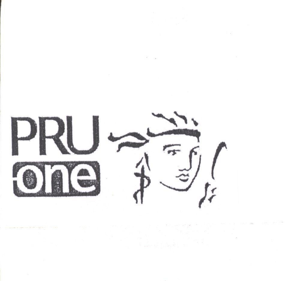 Mẫu nhãn hiệu PRU ONE