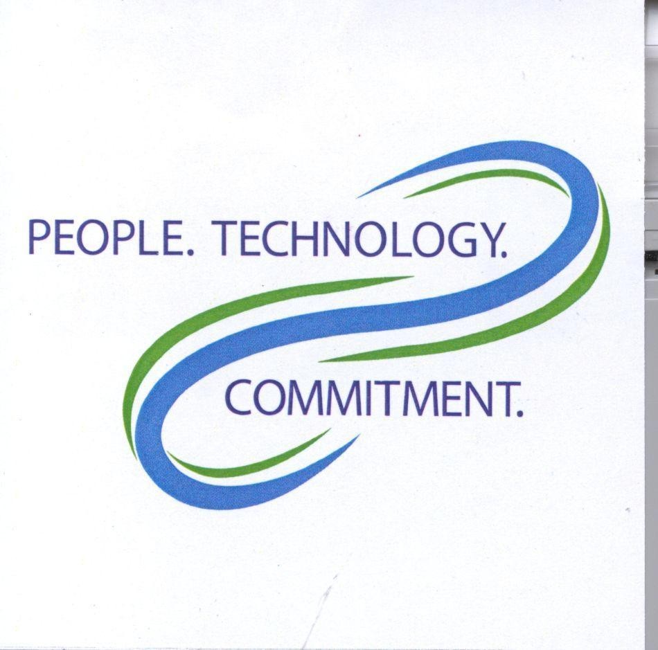 Mẫu nhãn hiệu People.Technology. Commitment