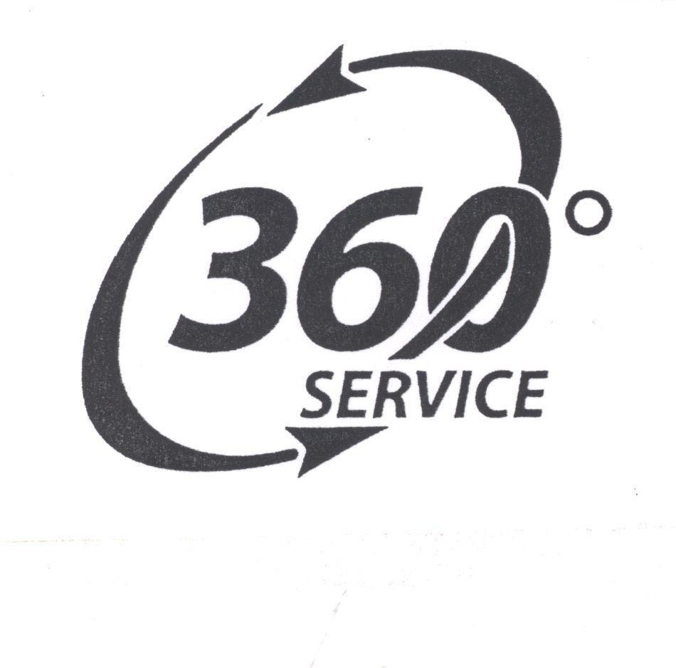 Mẫu nhãn hiệu 360o SERVICE