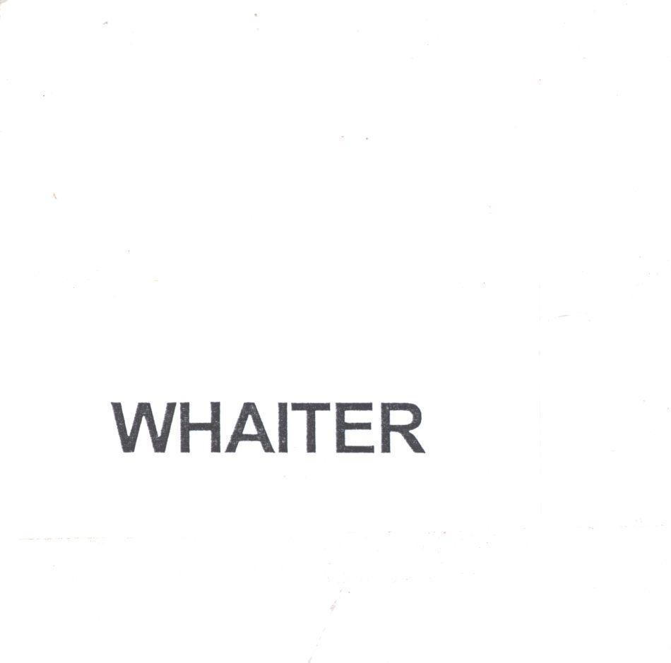 Mẫu nhãn hiệu WHAITER