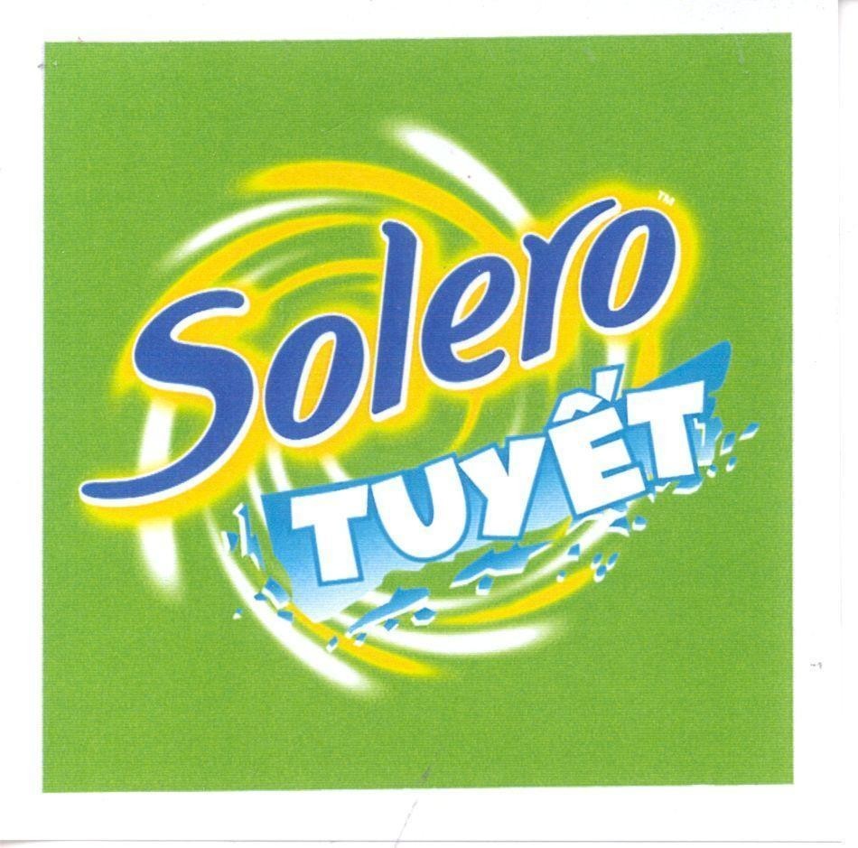 Mẫu nhãn hiệu SOLERO Tuyết