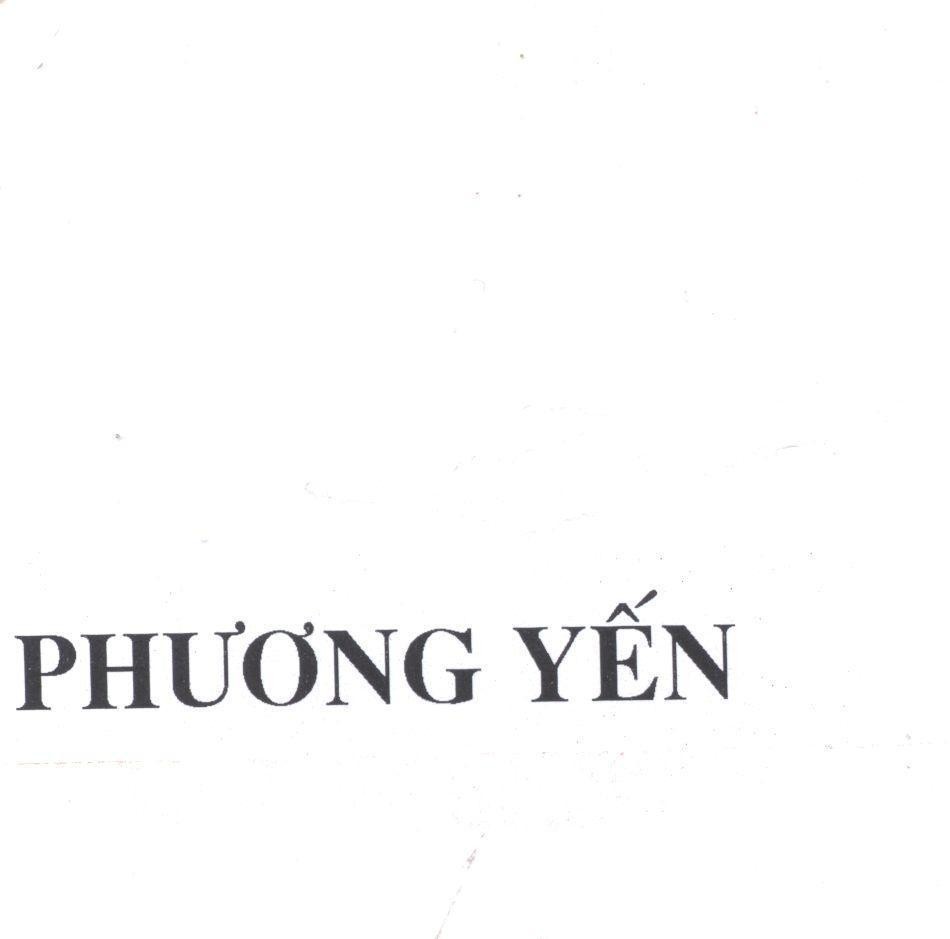 Mẫu nhãn hiệu PHươNG YếN