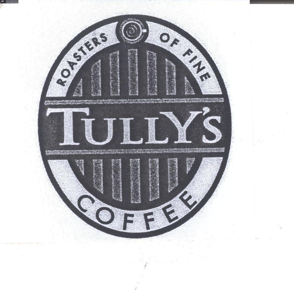Mẫu nhãn hiệu TULLY'S ROASTERS OF FINE COFFEE