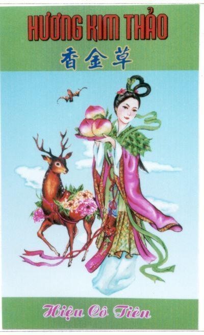 Mẫu nhãn hiệu Hương Kim Thảo, Hiệu Cô tiên