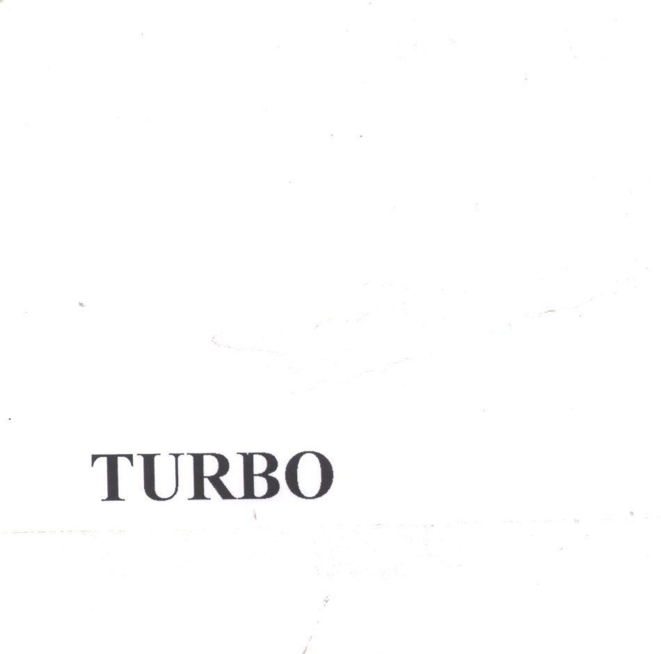 Mẫu nhãn hiệu TURBO