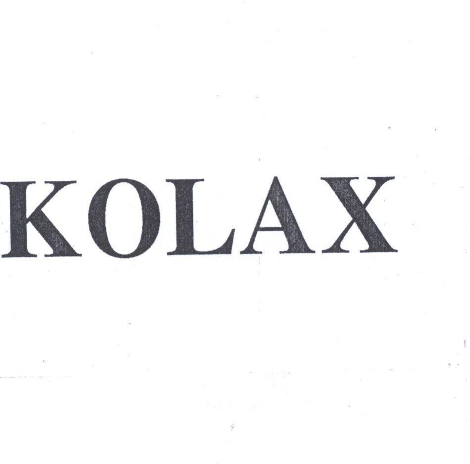 Mẫu nhãn hiệu KOLAX