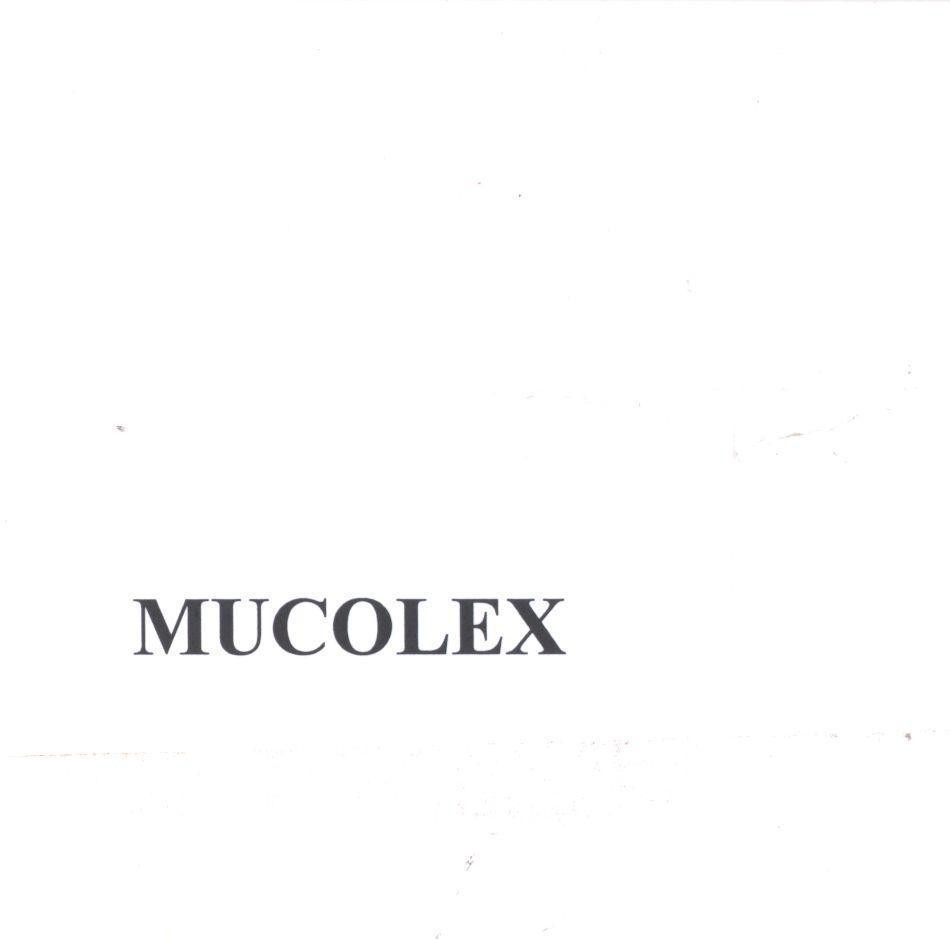 Mẫu nhãn hiệu MUCOLEX