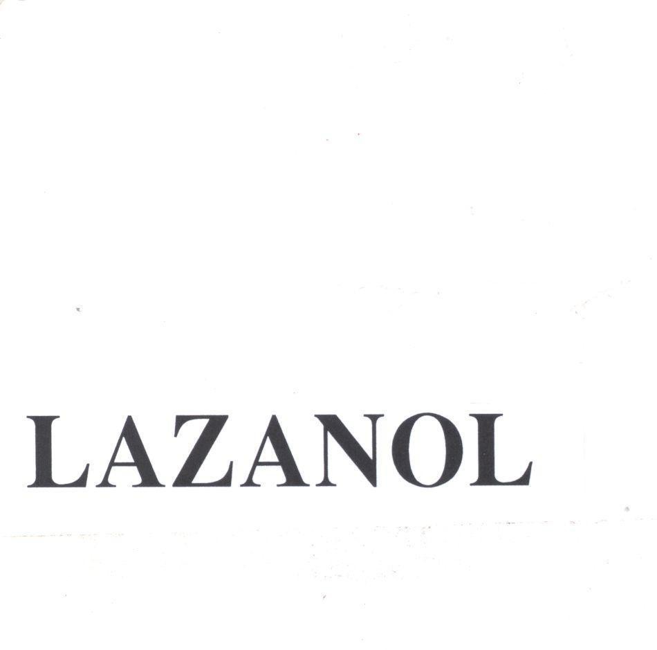 Mẫu nhãn hiệu LAZANOL