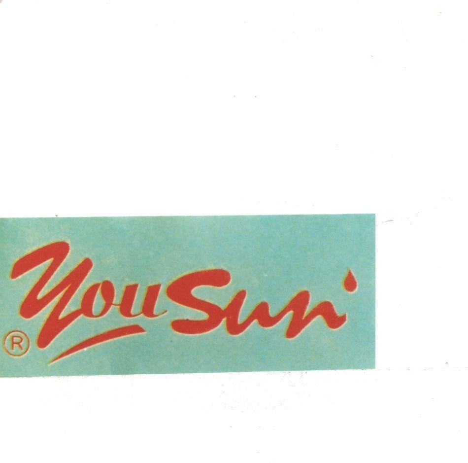 Mẫu nhãn hiệu YOU SUN
