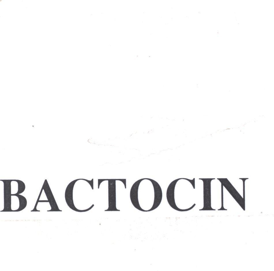 Mẫu nhãn hiệu BACTOCIN