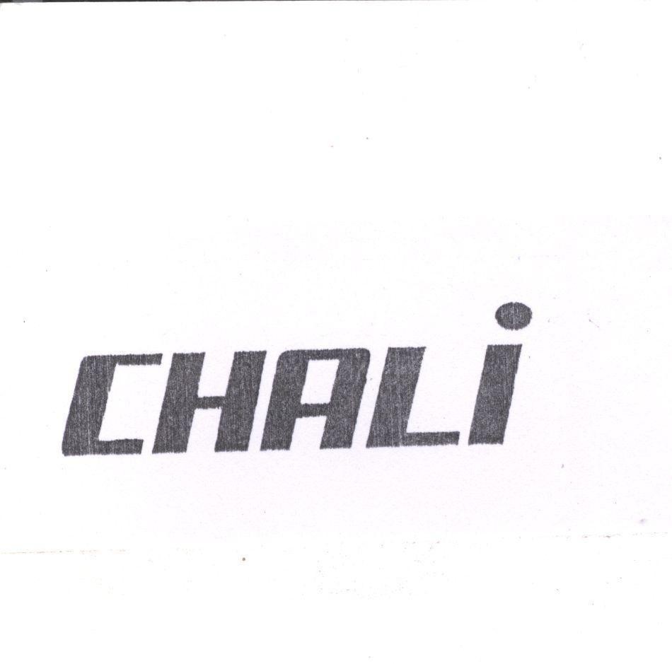 Mẫu nhãn hiệu CHALI