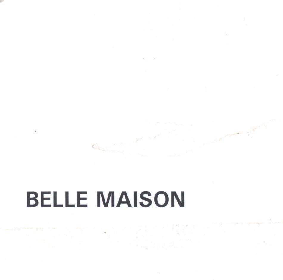 Mẫu nhãn hiệu BELLE MAISON