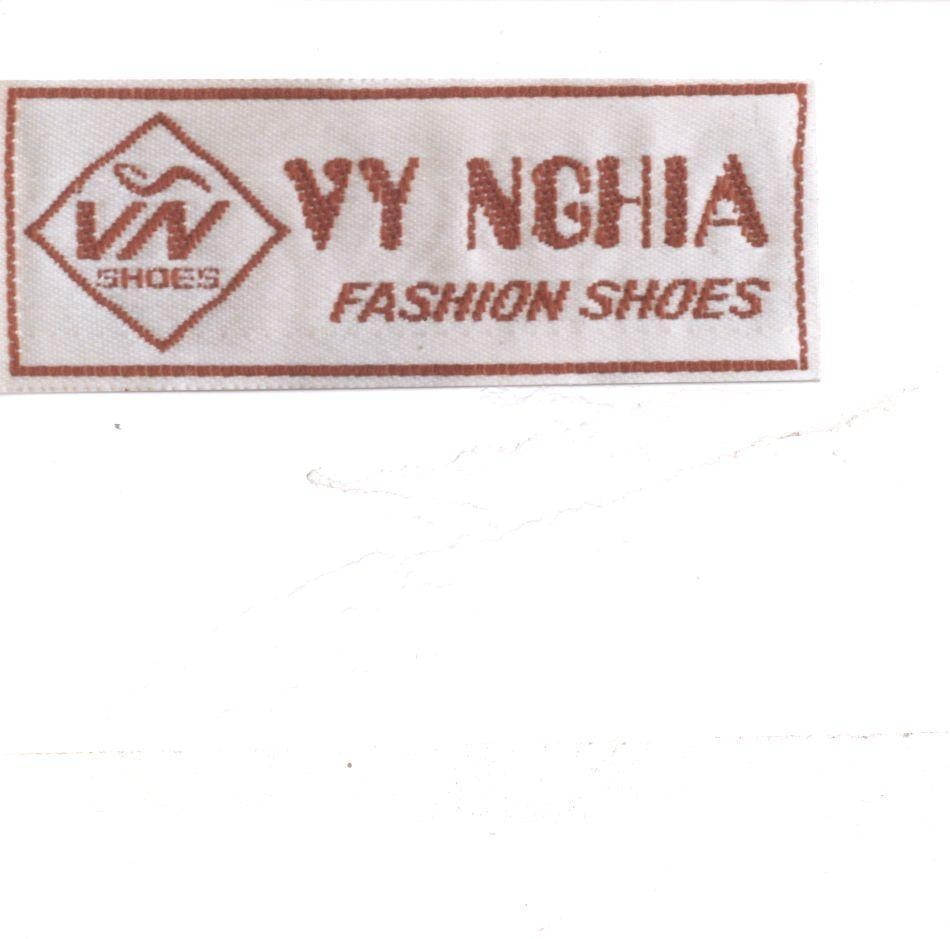 Mẫu nhãn hiệu VY NGHIA FASHION SHOES