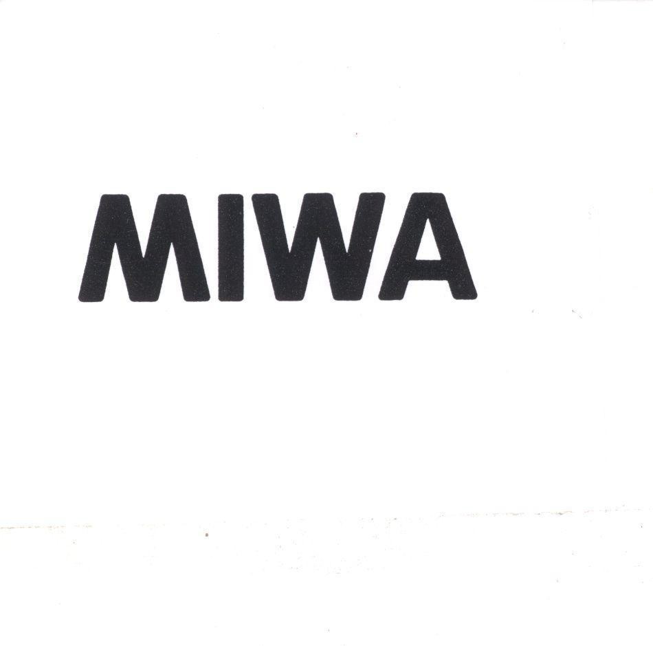 Mẫu nhãn hiệu MIWA