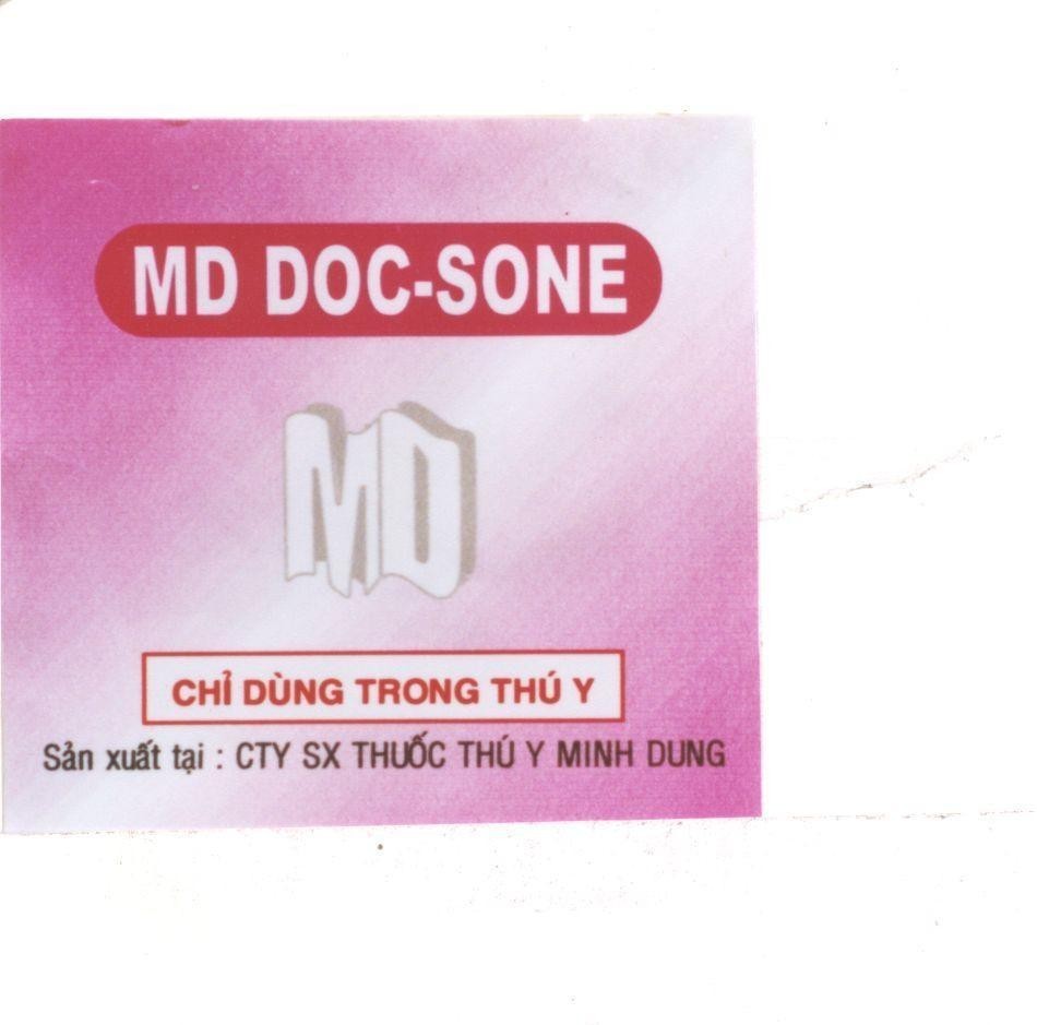 Mẫu nhãn hiệu MINH DUNG MD DOC-SONE