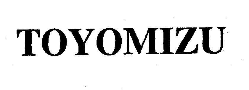 Mẫu nhãn hiệu TOYOMIZU