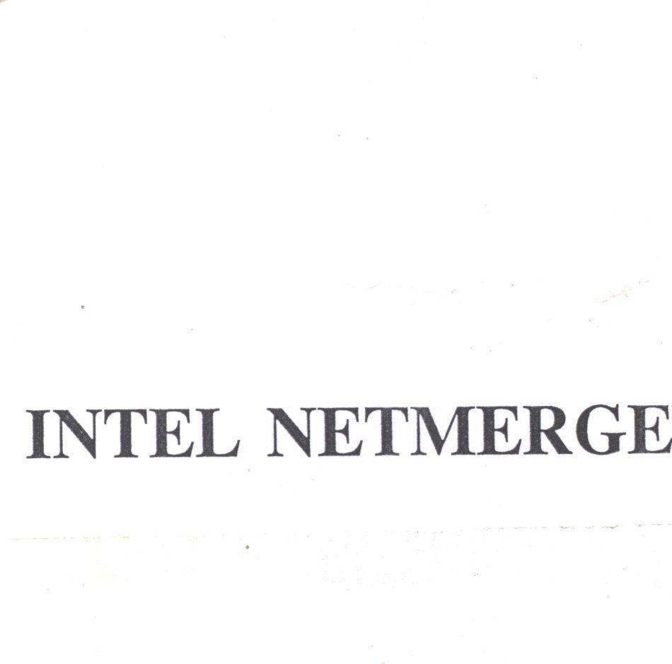 Mẫu nhãn hiệu INTEL NETMERGE