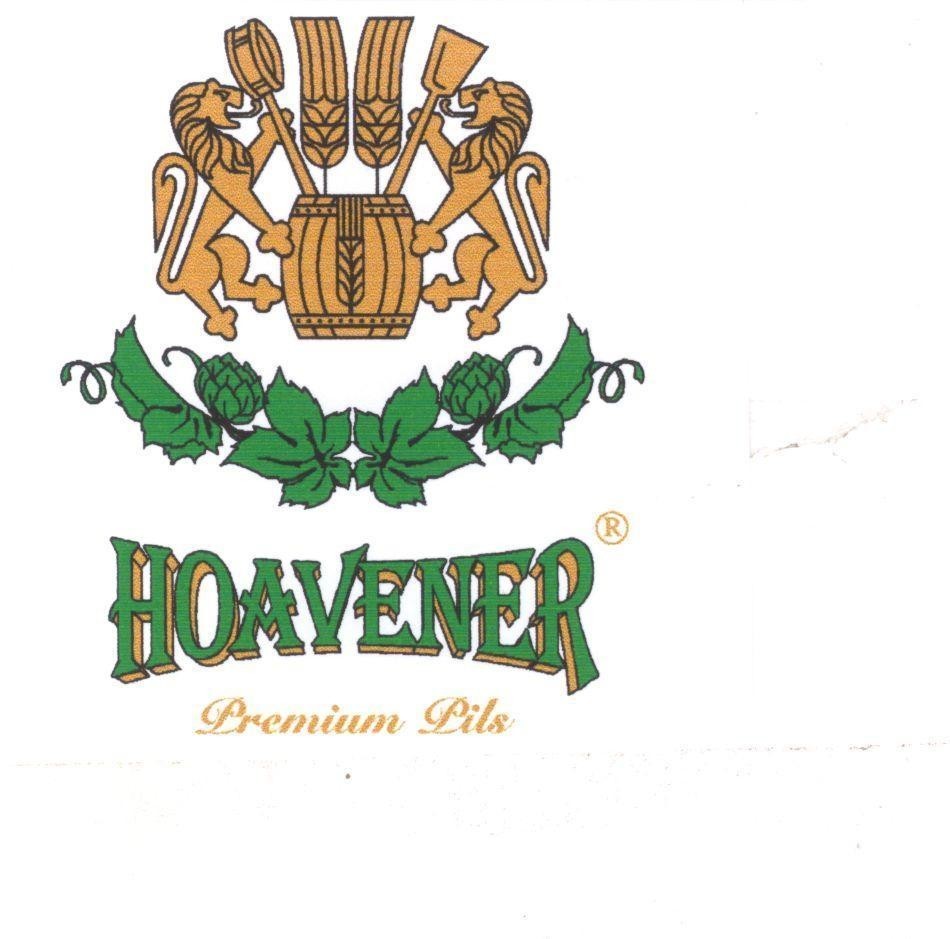 Mẫu nhãn hiệu HOAVENER Prenium Pils