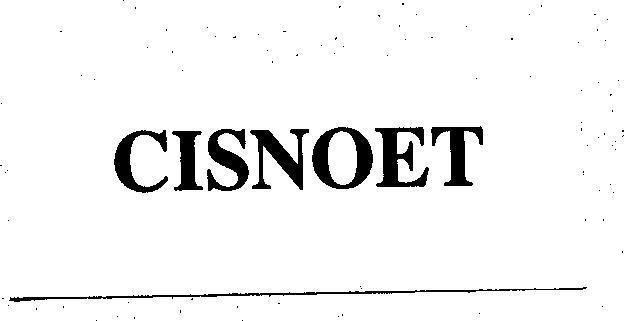 Mẫu nhãn hiệu CISNOET