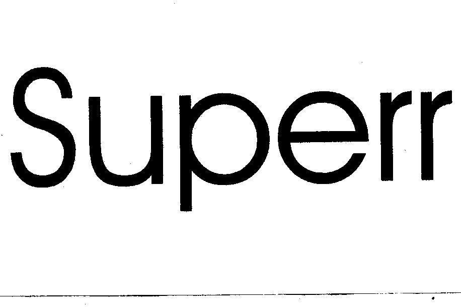 Mẫu nhãn hiệu SUPERR