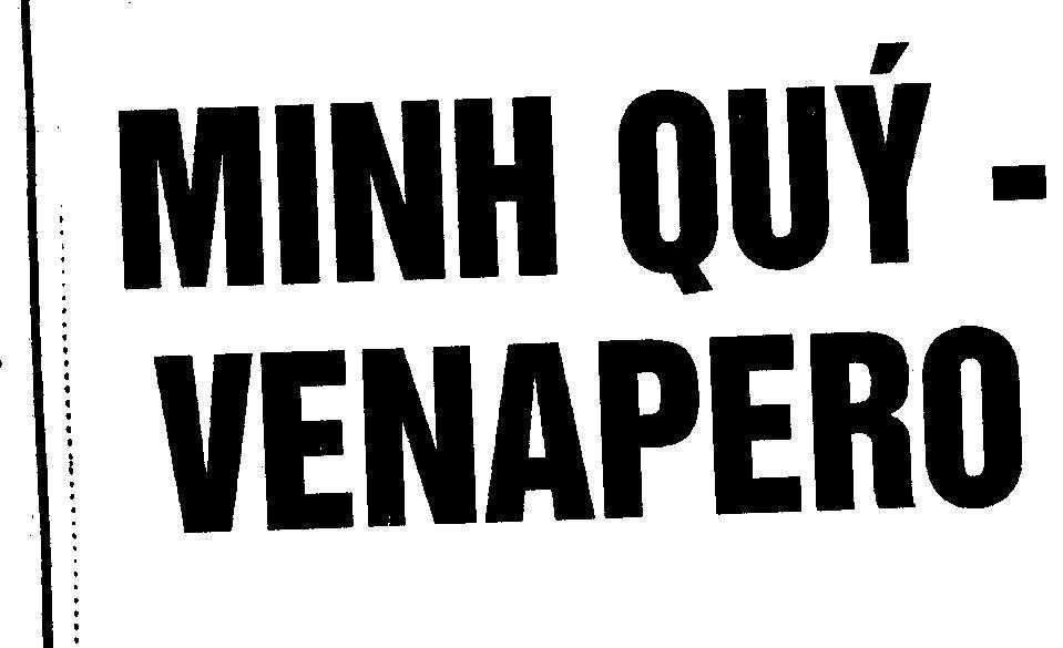 Mẫu nhãn hiệu Minh Quý- Venapero
