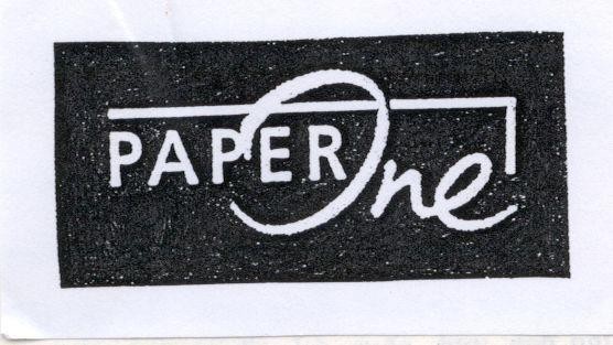 Mẫu nhãn hiệu PAPERONE