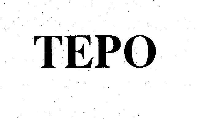 Mẫu nhãn hiệu TEPO