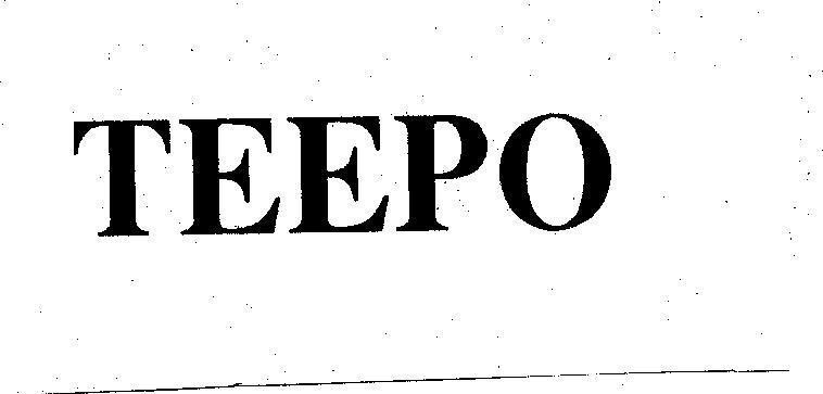 Mẫu nhãn hiệu TEEPO