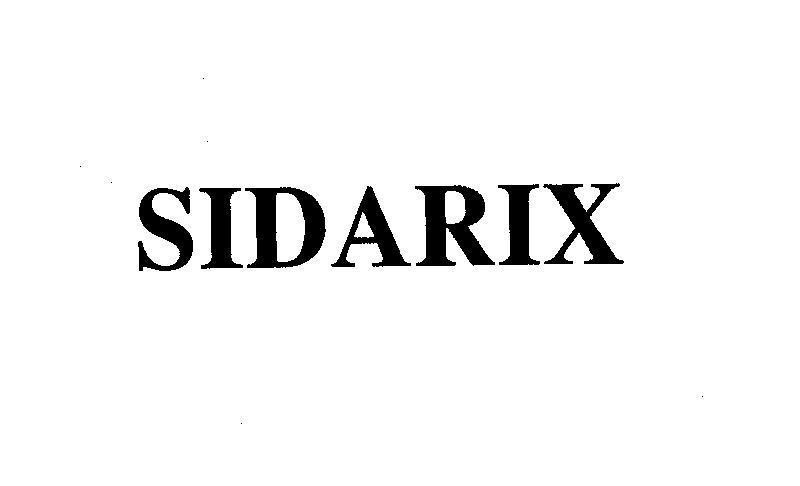 Mẫu nhãn hiệu SIDARIX
