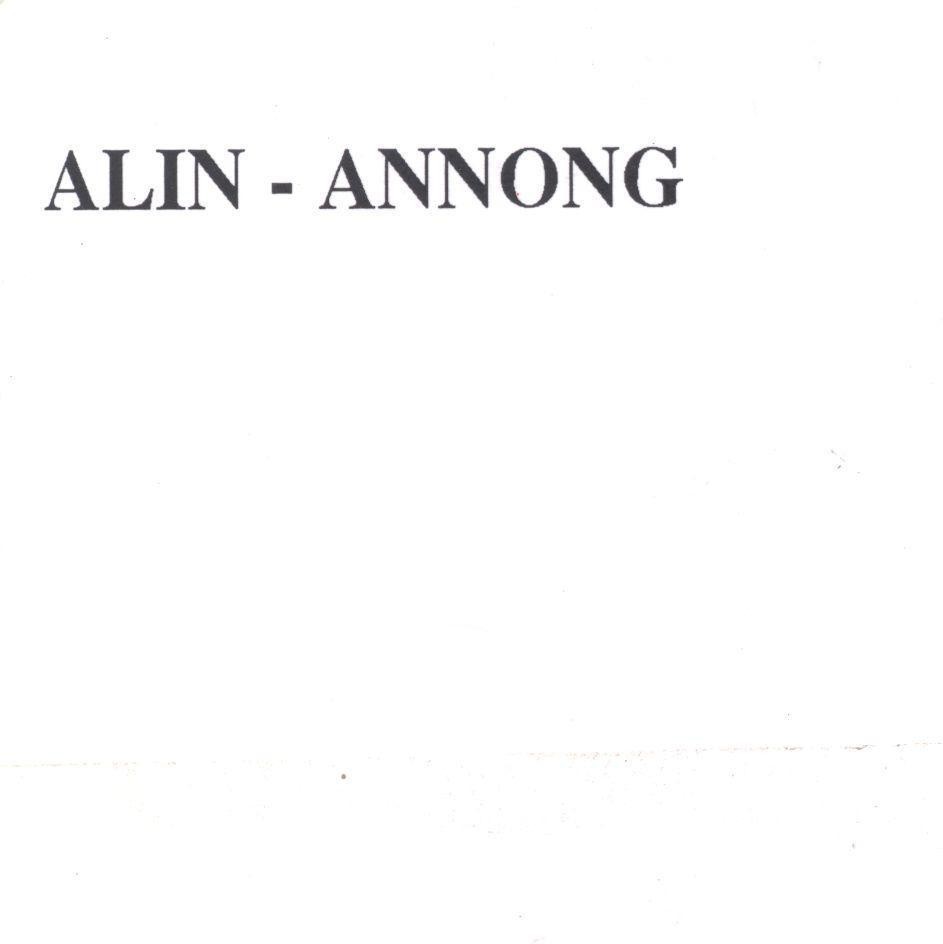 Mẫu nhãn hiệu ALIN - ANNONG