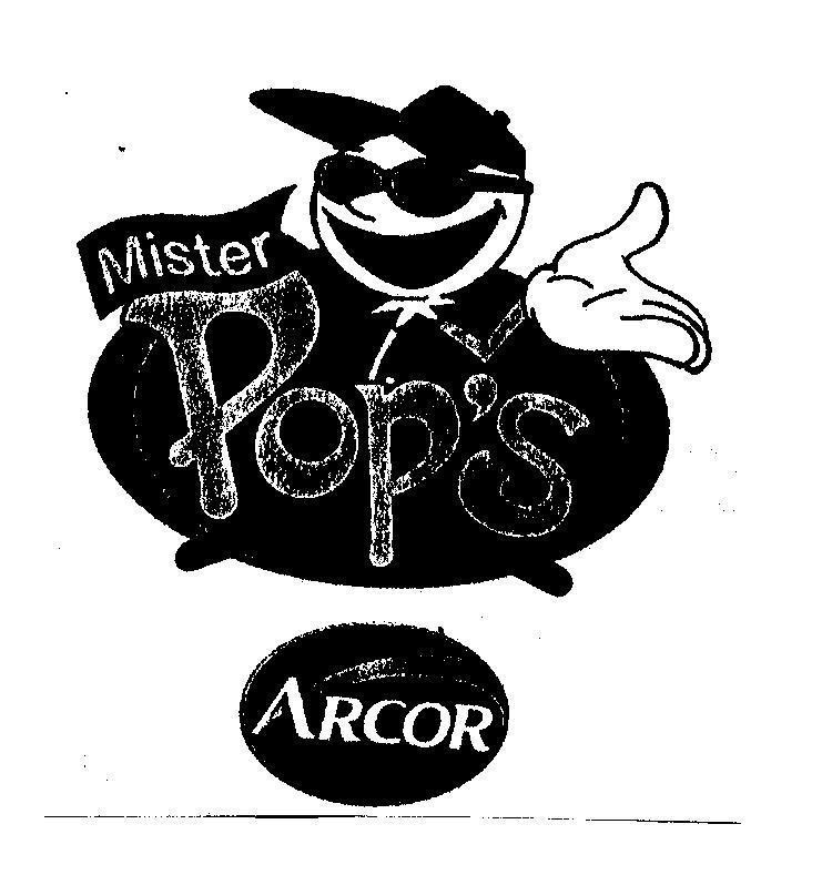 Mẫu nhãn hiệu MISTER POP'S ARCOR